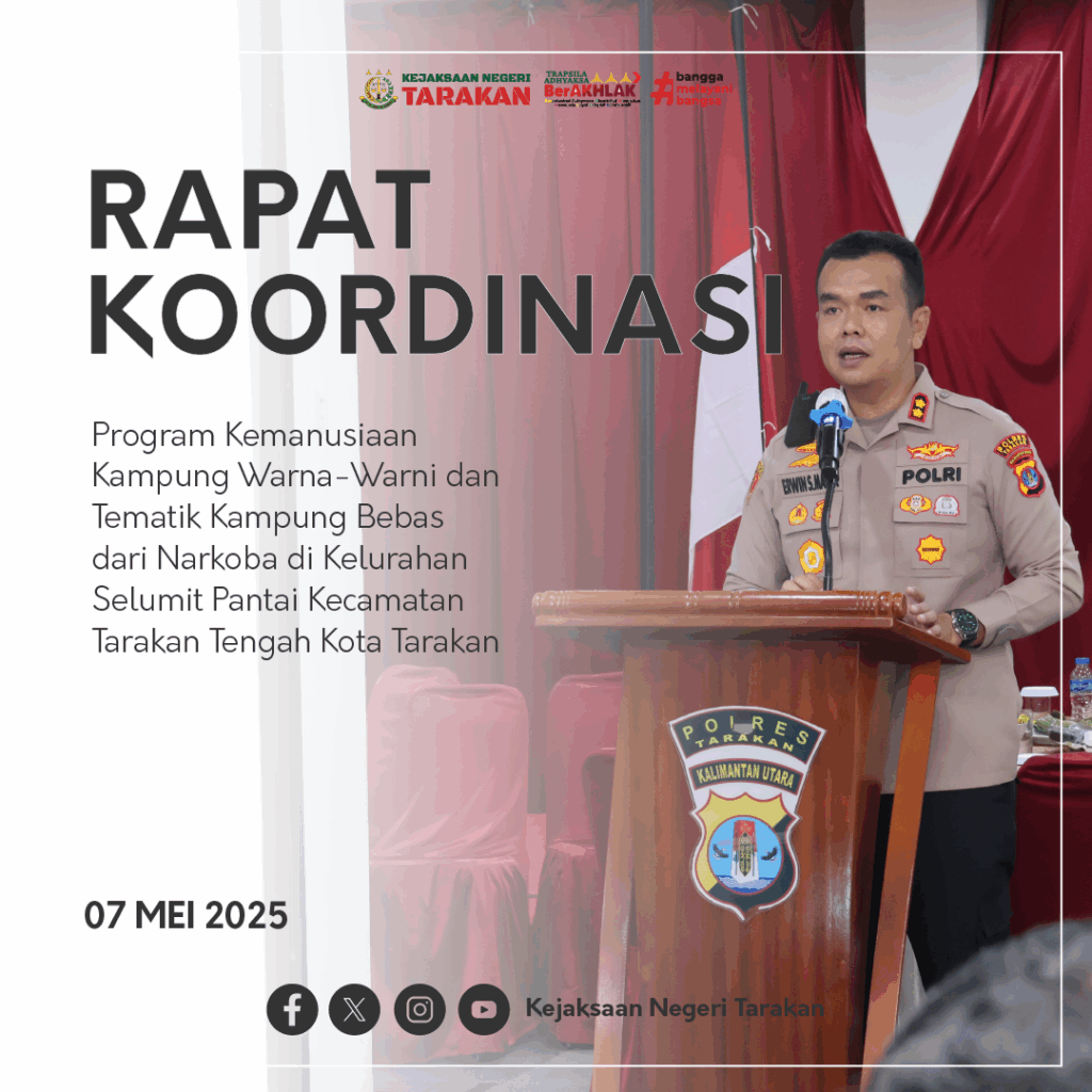 Rapat Koordinasi Program Kemanusiaan Kampung Warna-Warni dan Tematik Kampung Bebas dari Narkoba