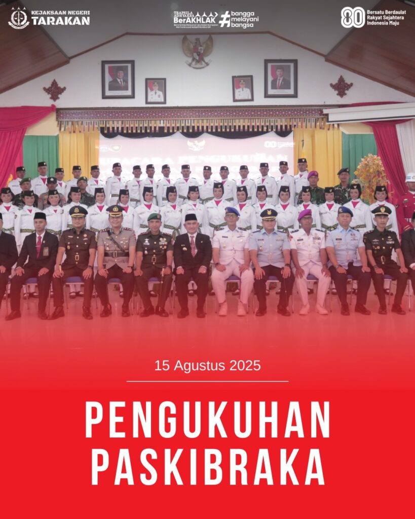 PENGUKUHAN PASKIBRAKA KOTA TARAKAN
